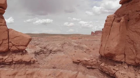Red rock formations Stock Footage 204865375