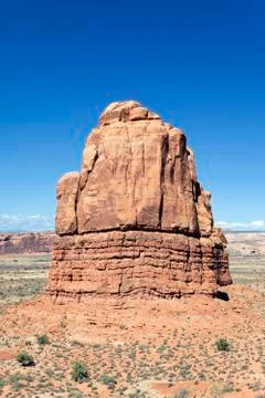 Red rock formations Stock Photos