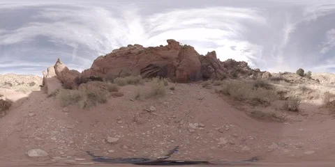 Red Rock Hill in Utah Stock Footage 84154871