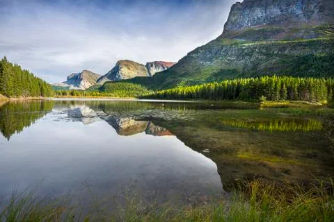 Red Rock Lake Stock Photos