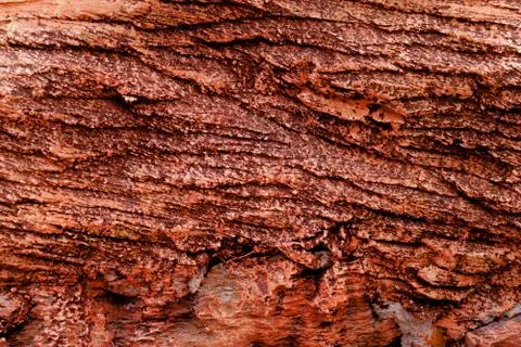 Red Rock layer surface for texture background Stock Photos