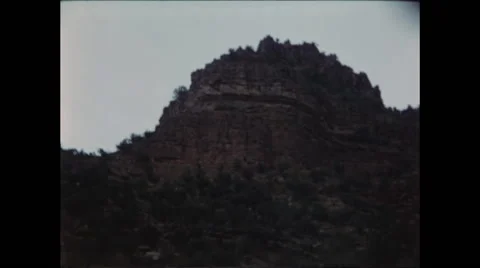 Red Rock Mountain Video stock 47525269