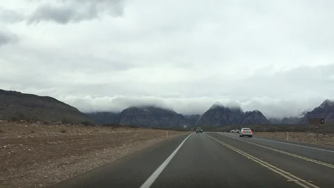 Red Rock Mountains Video stock 71779144