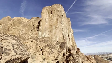 Red Rock Pan Right Stock Footage 174858066