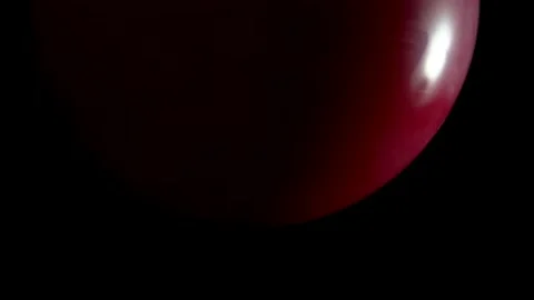 Red Rock in Space Stock Footage 143676318