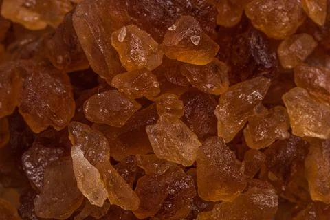Red rock sugar texture for background Stock Photos