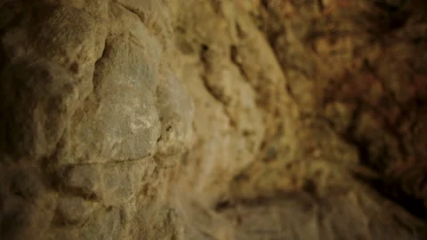 Red Rock Texture, Giant Cave, Australia, SA, Mt Lofty Ranges Stock Footage 236353405