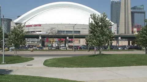 Red Rocket and CN Tower Video stock 5501185