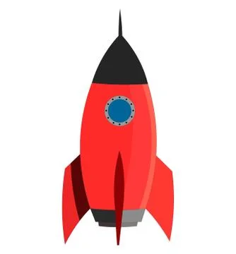 Red Rocket Stock Illustration