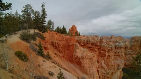 The red rocks of Bryce Stock Footage 268051258