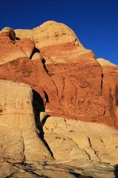 Red rocks cliffs Foto stock