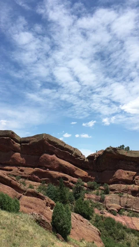 Red Rocks, Colorado Stock Footage 161785330