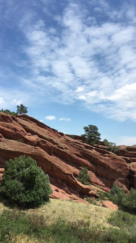Red Rocks, Colorado Stock Footage 161785343