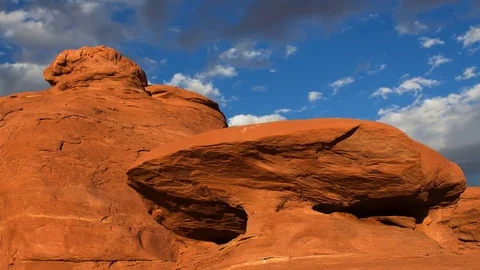 Red Rocks at Evening Vídeo Stock 80846072