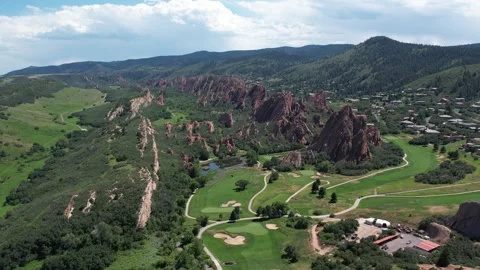 Red Rocks Golf Course Stock Footage 270383407