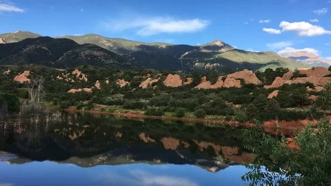 Red Rocks Open Space Stock Footage