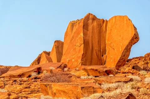 Red rocks Stock Photos