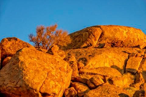 The Red Rocks Stock Photos