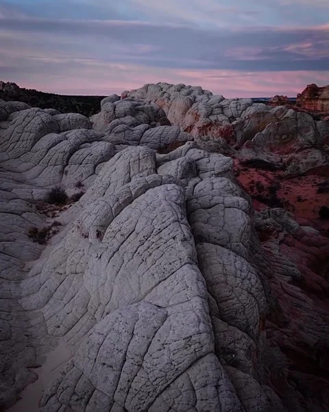 Red rocks at sunset Stock Footage 269030135