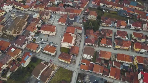 Red rooftops Stock Footage 114803784