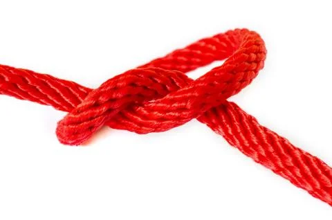 Red Rope . Stock Photos