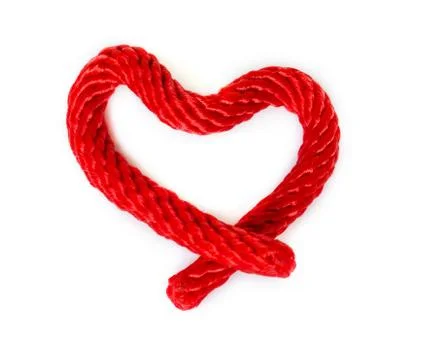 Red Rope . Stock Photos