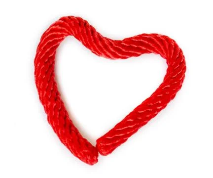 Red Rope . Stock Photos