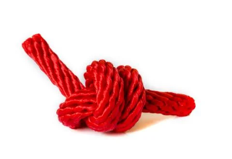 Red Rope . Stock Photos