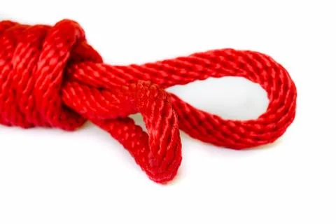 Red Rope . Stock Photos