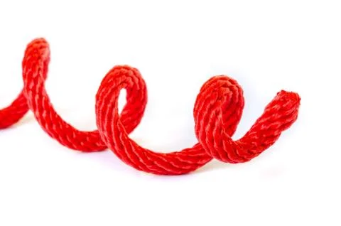 Red Rope . 写真素材