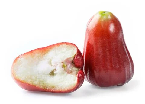 Red rose apple Stock Photos