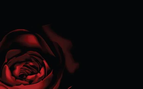 Red rose background Stock Illustration