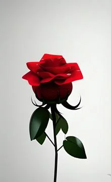 Red Rose Stock Illustration