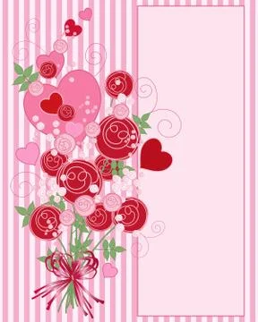 Red roses Stock Illustration