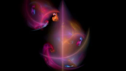 Red rotation pattern abstract motion background Stock Footage 71001770