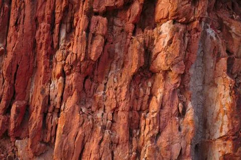 Red Rough Detail Stock Photos