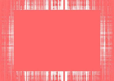Red rough lines frame Thin red rough lines frame with red copy space Copyr... Foto stock