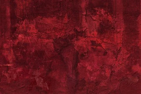 Red rough plaster abstract psychedelic background Stock Photos