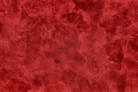 Red rough plaster abstract psychedelic background Stock Photos