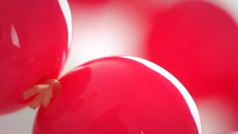 Red Round Stock Footage 98679648