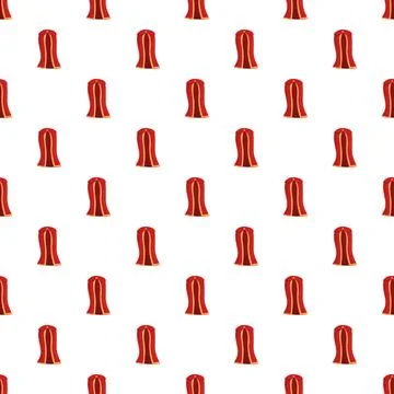 Red royal mantle pattern symbolizing power and nobility Stockillustratie