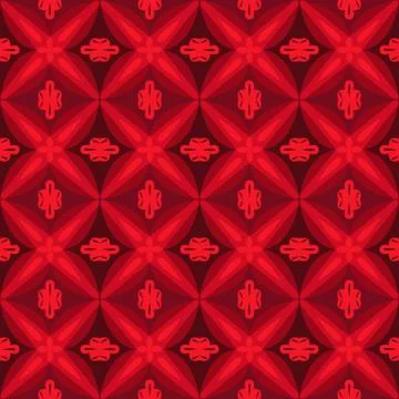 Red royal pattern. The Seamless vector background 스톡 일러스트