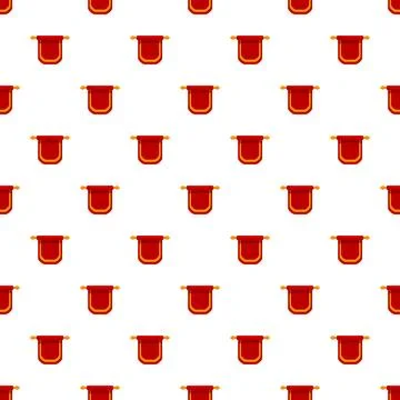 Red royal scroll pattern creating medieval background 스톡 일러스트