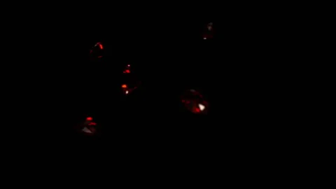 Red Rubies falling in slow motion HD 4 Stock Footage 253062716