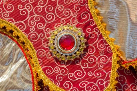 Red ruby diamond 스톡 사진