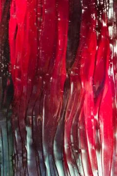 Red Ruby Glass Textured background Stockfoto's