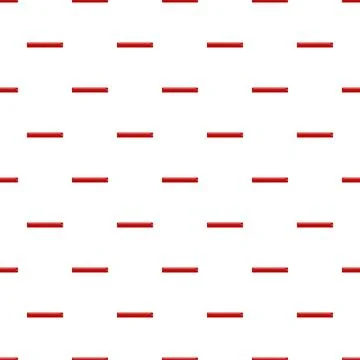 Red ruler pattern creating a repeating background Stock Illustration