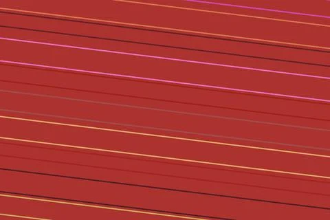 Red running track with white lines on athletic field Illustrazione stock