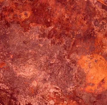 Red rust metal background Stock Photos
