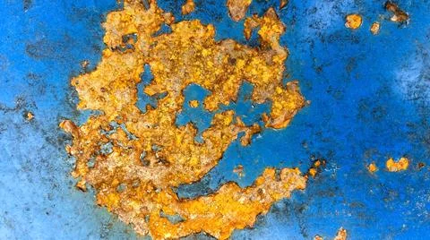 Red rust on the old metal surface Stock-Fotos